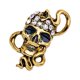 thumbnail image 4 of Sonducket Broches para Mujeres Hombres Punk Skull esmalte Pins traje suéter broche mujer aleación ropa joyería accesorios Retro oro oro retro 20Conjunto, 4 of 6