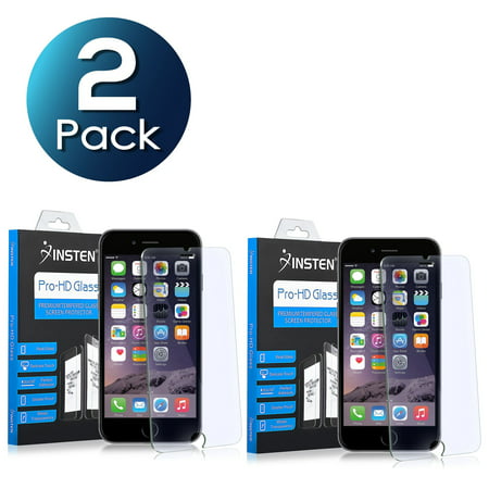 Insten 2 pcs Tempered Glass Screen Protector For Apple iPhone 6 6S 4.7