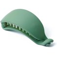 thumbnail image 1 of Bonita pinza para el pelo con forma de plátano de color caramelo para mujeres y niñas, diseño a presión, moderna y fácil de usar (color verde), 1 of 7