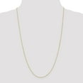 thumbnail image 3 of 14k Yellow Gold 1.0mm Round Sparkle-Cut Wheat Chain Necklace - 2.0 Grams - 18 Inch, 3 of 4