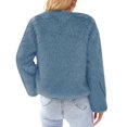 thumbnail image 3 of safuny Women's Winter Soft Fleece Coat Faux Furry Crop Jacket Trendy Outwear Fall Long Sleeve Open Front Vintage Casual Elegant Warm Wedding Solid Color, 3 of 3