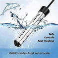 thumbnail image 4 of 2500W Immersion Heater, Pool Heater Automatic Timer, Safe Pool Heating Immersion Heater, Perfect fo, 4 of 5