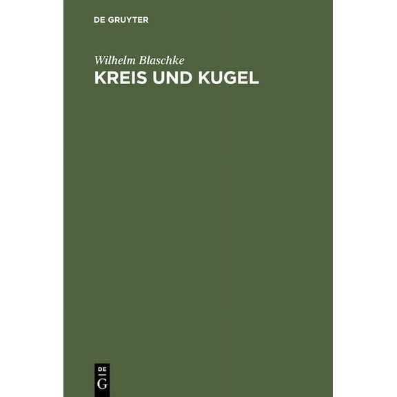 Kreis und Kugel, (Hardcover)