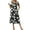 Black Flower, variant on Cotton Nightgowns for Women with Pockets Midi Night Gowns for Sleeping Plus Size House Dress Lounge Dress