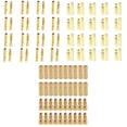 thumbnail image 1 of 60 pares de tapones banana de chapados en / 3,5 mm / 4, 1 of 9