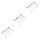 thumbnail image 3 of Wosthever 5 unids/set cucharas medidoras Mini cucharas de medida graduadas de acero inoxidable accesorio de cocina Type1, 3 of 6
