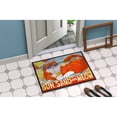 thumbnail image 2 of Carolines Treasures 6050JMAT Orange Tabby at the beach Door Mat Indoor Rug or Outdoor Welcome Mat 24x36 Doormat 24H X, 2 of 4