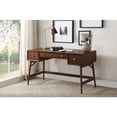 thumbnail image 5 of Lexicon Frolic Wood Writing Desk in Brown, 5 of 5