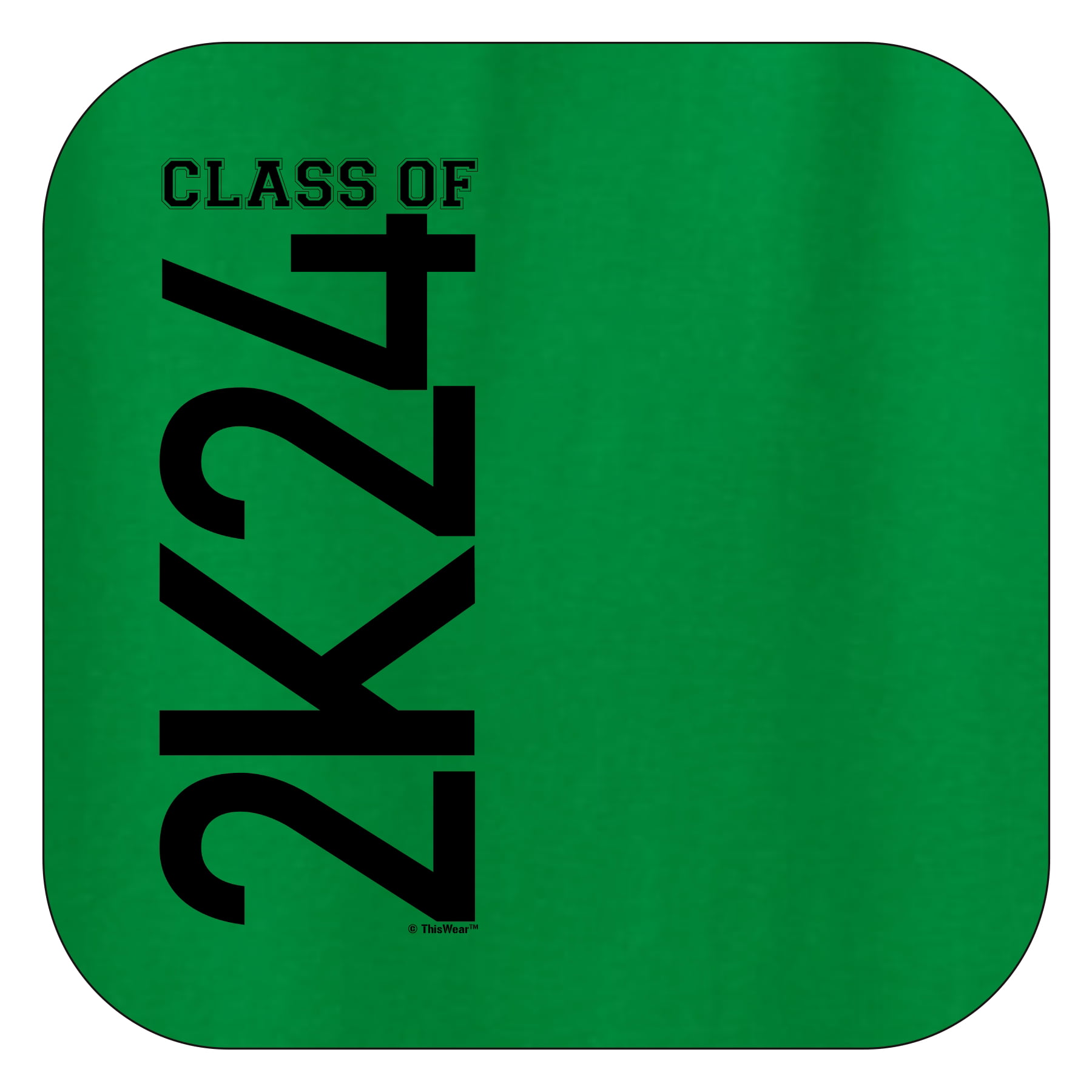 Graduation Decorations Class of 2024 2K24 Graduation Premium Hoodie  Sweatshirt Large Light Steel 