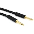 thumbnail image 1 of Cable de instrumento Fender Deluxe Series para guitarra, 15 pies, negro, twee, 1 of 1