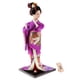 thumbnail image 1 of Kimono folclórico japonés, juguete de geisha, muñeca de juguete Maiko, muñecas de juguete, soporte para muñeca de juguete en base, 1 of 8