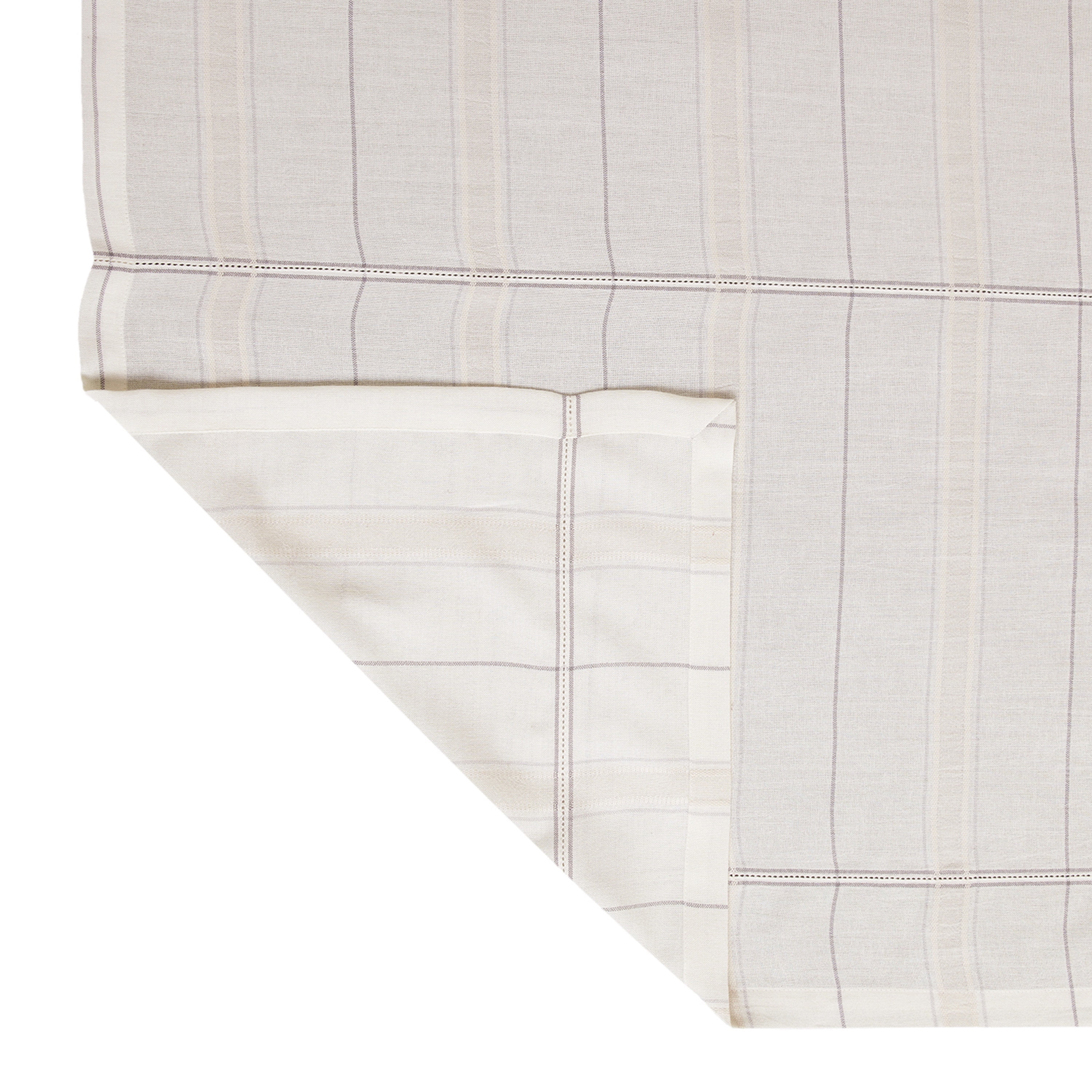 Better Homes & Gardens Silver Tuesday Plaid 60” x 102” Tablecloth – Cotton & Polyester Blend