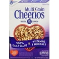 thumbnail image 2 of 3x General Mills CHEERIOS MULTI GRAIN Heart Healthy Whole Grain Oats Cereal 9 oz, 2 of 3