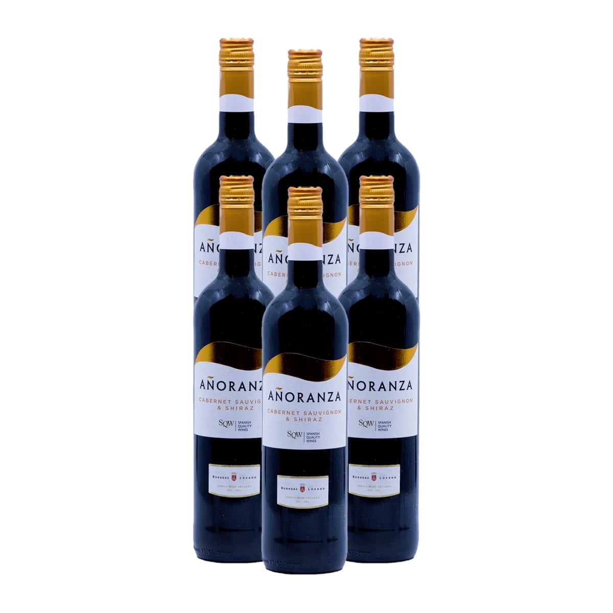 Pack De 6 Vino Tinto Añoranza Cabernet Sauvignon 750Ml | Walmart