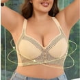 thumbnail image 3 of Fancifize Women Plus Size Sleep Bras Wirefree Nursing Sleep Bra Soft No Underwire Nighttime Comfort For Breastfeeding Moms, 3 of 9