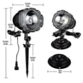 thumbnail image 5 of (EU Plug)Outdoor Christmas Snowfall Laser Projector Light Moving Snowfall Holiday Projector Lamp Led Stage Light For Garden Patio C, 5 of 5