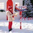 thumbnail image 6 of Patriotic American Stars Mailbox Cover Memorial Day 4th of July Mailbox Covers Magnetic Large Oversized 21"X25.5" Mailbox Wraps Post Letter Box Cover Garden Decorations, 6 of 6