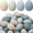 Blue, Light Brown, variant on 36 Pcs Easter Speckled Eggs Vase Filler Plastic Speckled Eggs Faux Eggs for Decoration Bowl DIY Spring Displays and Easter Decorations Vase Decorating
