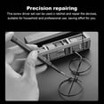 thumbnail image 2 of Screwdriver Bits Kit Steel Screw Driver Bit Set Diy Repairing Watch Camera Smartphone Tablet Hand Tools With Storage Container Precision, 2 of 10