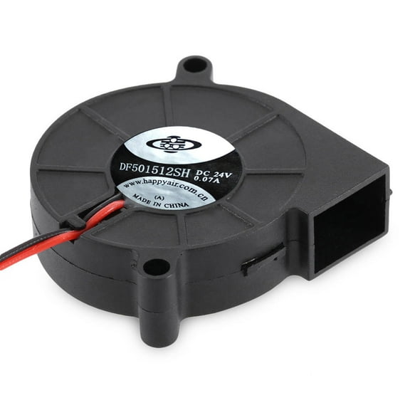 Brushless 24V Cooling Fan High Rotation Low Noise For 3D Printer 50mm x 50mm x 15mm 1 Pack