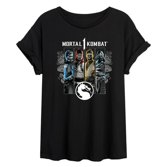 Mortal Kombat - Mk1 Characters - Women's Oversized T-Shirt