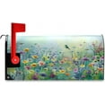 thumbnail image 4 of Spring Mailbox Covers, Dandelions Wildflowers Spring Mailbox Covers Oxford Cloth Post Box Cover with Magnetic Strip for Garden Yard Decor, 4 of 6