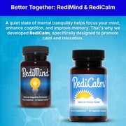 RediMind - ملحق تعزيز معرفي مثبت سريريًا - غير معدّل وراثيًا ، نباتي ، خالي من الغلوتين