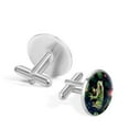 thumbnail image 3 of Frog Elegant Men's Cufflinks for Formal Attire, Crafted in Stainless Steel for Sophisticated Look, for Business Meetings and Special Occasions, 3 of 6
