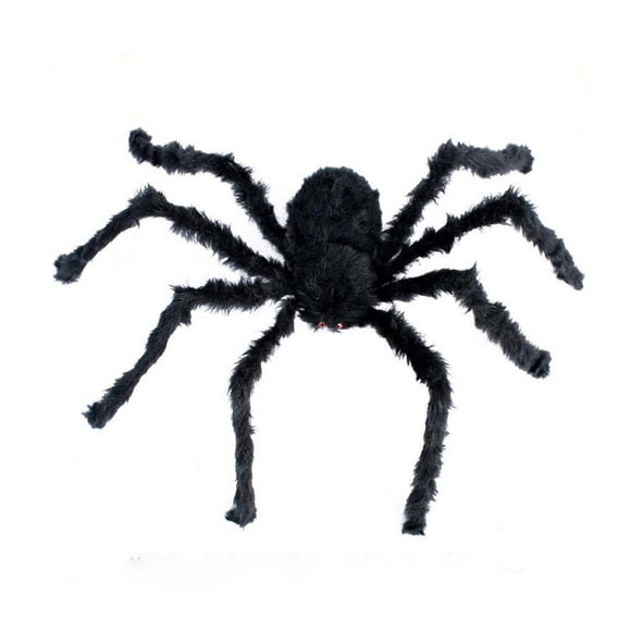 AKEGAMN Halloween Giant Large Foldable Hairy Scary Outdoor Yard Spiders Decorations