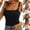 White-workout tank tops, variant on AnuYalue Women's Summer Tops Square Neck Ribbed Crop Tank Top Fashion Club Streetwear