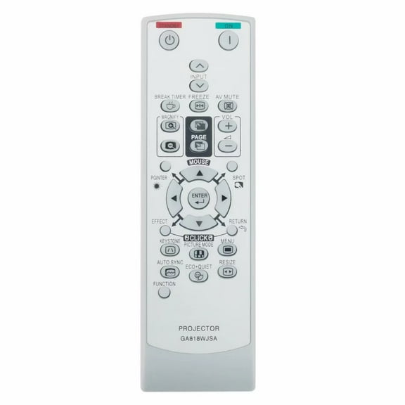 New GA818WJSA Remote Control for Sharp project XR-55X XR-50S VD-1730 XR-50SL