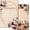 025, variant on Boho Wedding Invitations, Set of 20 4x6 Inch – Boho Rustic Wedding Invitations with Envelopes, Dried Floral Design Marriage Announcement Cards.(022)