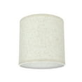 thumbnail image 2 of Aspen Creative Corporation 8'' Linen Drum Lamp Shade, 2 of 4