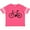 Football Pink and White, variant on Inktastic Bicycle silhouette Boys or Girls Toddler T-Shirt