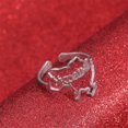 thumbnail image 2 of HAHDAXIA Ukraine Map Ring Stainless Steel Ukrainian Map Outline Ring Jewelry, 2 of 2
