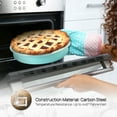 thumbnail image 4 of NutriChef 6 Piece Non Stick Kitchen Oven Stackable Ceramic Baking Pan Set, Green, 4 of 9
