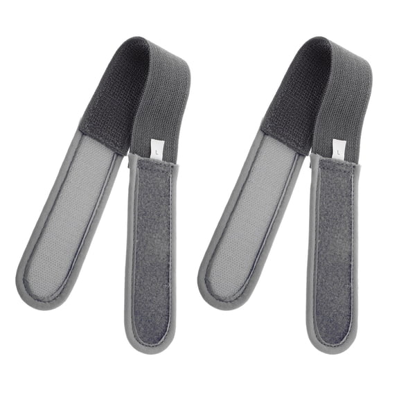 LOLIPPYY 1 Pair Unisex Grey Nylon Waistband Belt Without Buckle for Everyday Use
