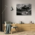 thumbnail image 3 of Vitaly Geyman 40x28 Gallery Wrapped Canvas Wall Art Titled - Autumn Trio II BandW, 3 of 4