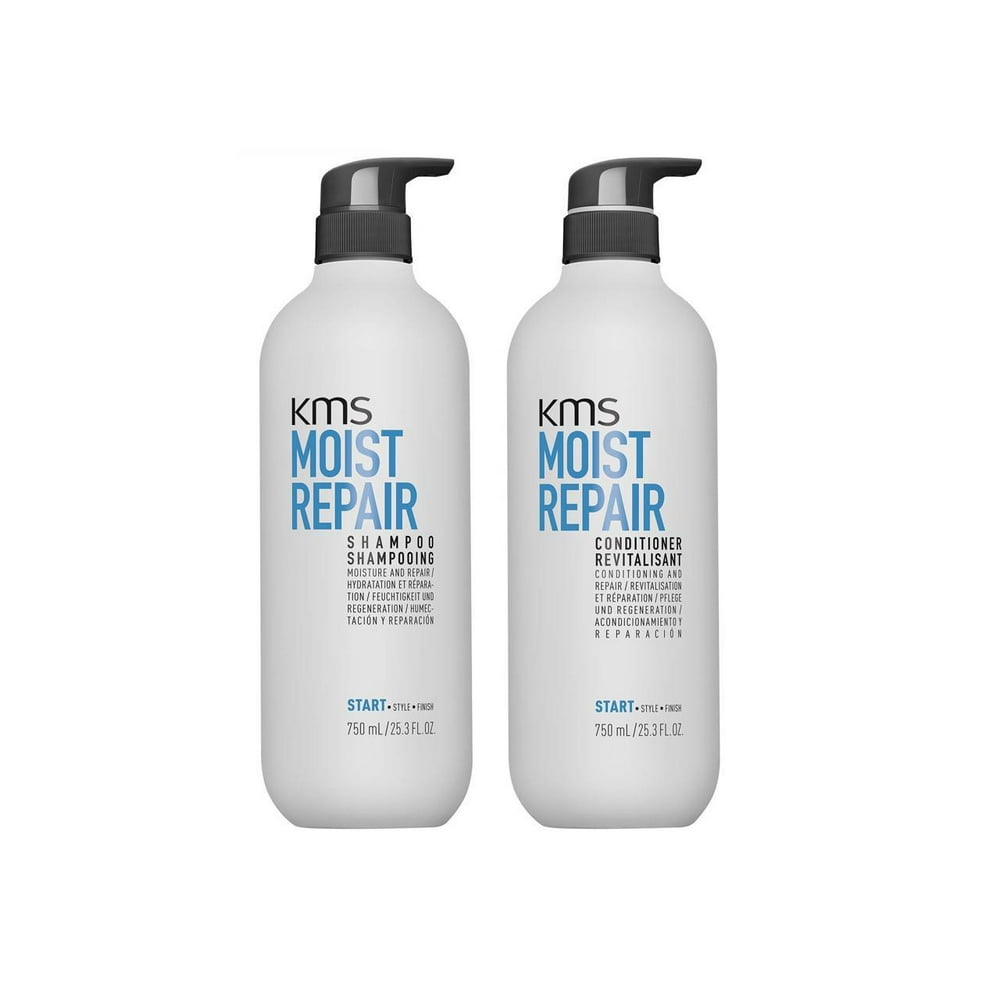 KMS California Moist Repair Shampoo and Conditioner Duo 25.3 oz set