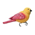 thumbnail image 4 of Maceta decorativa con forma de pájaro de simulación, escultura artística de resina, animal decorativo para rojo, 4 of 8