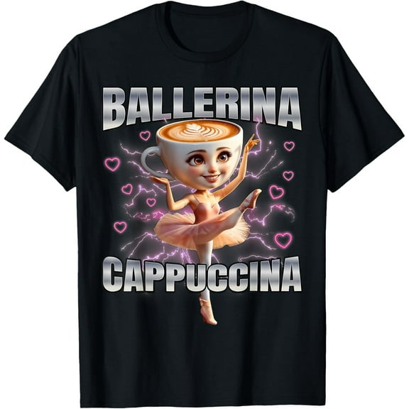 Ballerina Cappuccino T-Shirt Hoodie