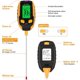 thumbnail image 3 of Upgraded Four in One Soil pH Meter (S1), Soil Hygrometer with Light/PH/Temperature, Digital Plant Thermometer Test, Hygrometer Lamps for Gardening, Agriculture, Indoor and Outdoor Plants, 3 of 5
