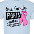 thumbnail image 4 of Inktastic Our Family Fights Together Breast Cancer Awareness T-Shirt, 4 of 5