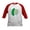 Red/White, variant on CafePress - Dill With It Baseball Jersey - Kids Cotton Baseball Jersey, 3/4 Sleeve Shirt