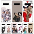 thumbnail image 2 of Funda de teléfono para bebés y niñas, para Samsung Galaxy A51, A50, A71, A70, A40, A41, A30, A31, A20E, A21S, A10, A11, A01, 5G, A6, A8 +, A7, A9 Plus qiuyongming unisex, 2 of 2