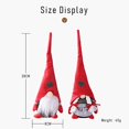 thumbnail image 3 of Valentines Gnomes Plush,Mr Gnome and Mrs Gnome Dolls,Handmade Valentine's Gifts for Women Farmhouse Holiday Home Decors Presents, 3 of 11