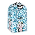 thumbnail image 2 of HELLHERO Lightweight 15.94"H x 9.45"L x 7.28"W Kitchen Accessories Hand Strap Polyester Blender Dust Cover, Spotted Cow, 2 of 5