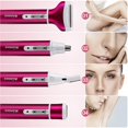 thumbnail image 4 of Tondeuse Électrique Rasoir pour Femmes 4 en 1 Rasoir Électrique Multifonction Kit Tondeuse pour Poils de Nez (Fuchsia), 4 of 7