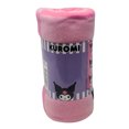 thumbnail image 4 of Northwest Sanrio Kuromi Pink Fleece Silky Touch Throw Blanket 45" x 60", 4 of 4