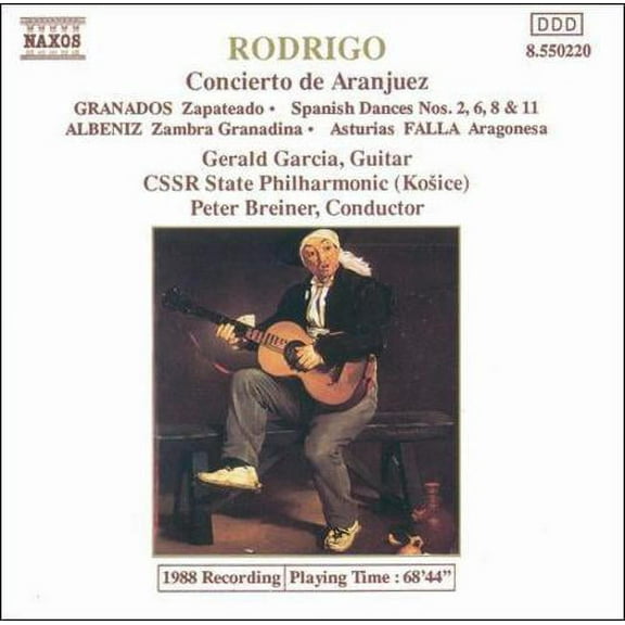 RODRIGO: CONCIERTO DE ARANJUEZ [RODRIGO, JOAQU¡N] [CD] [1 DISC] [4891030502208]